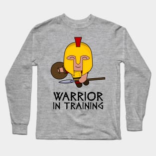 Warrior in Training - Greek Hoplite Long Sleeve T-Shirt